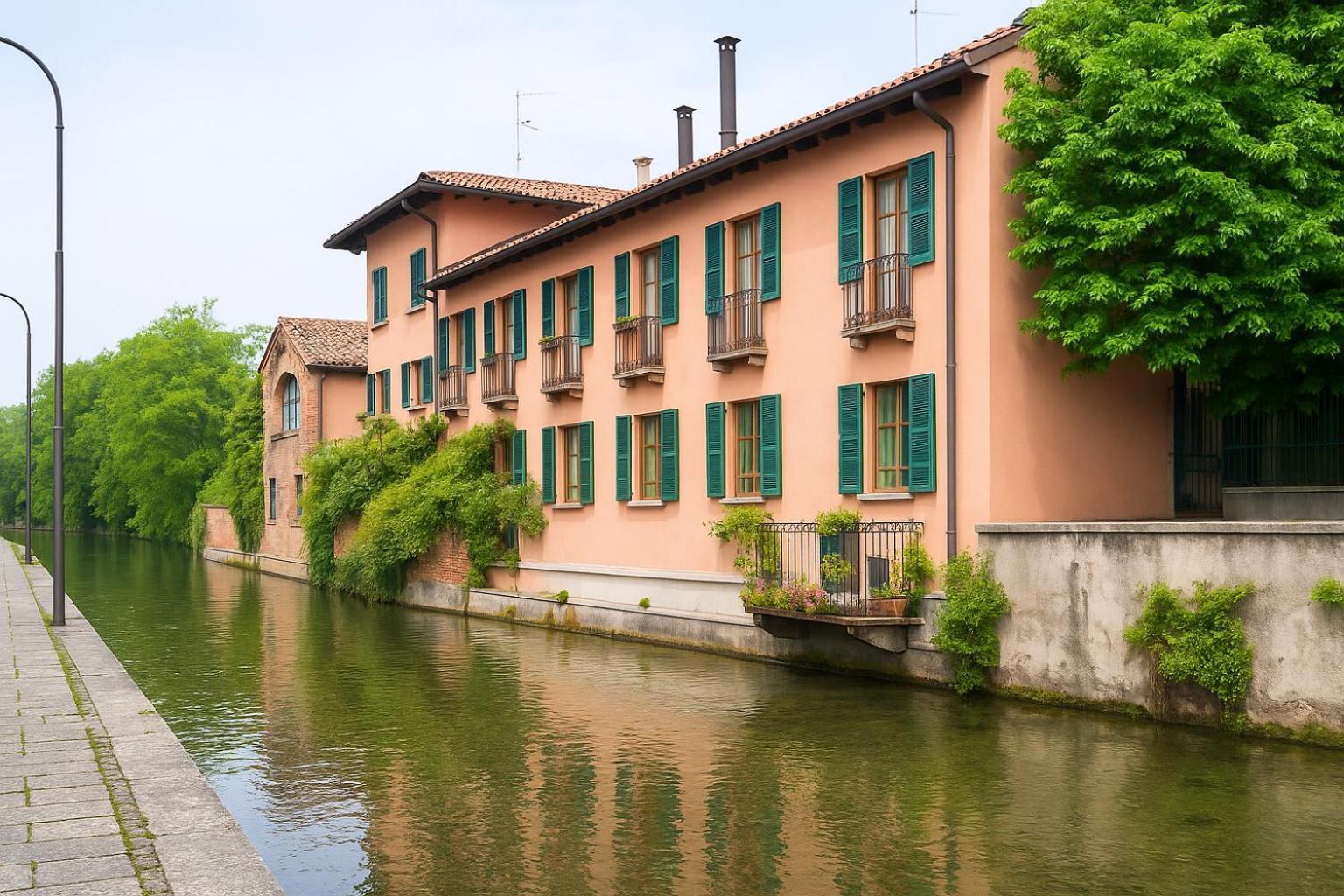 Caseospitali - Casa Acqua E Cielo, Nido Sul Naviglio Martesana Apartment